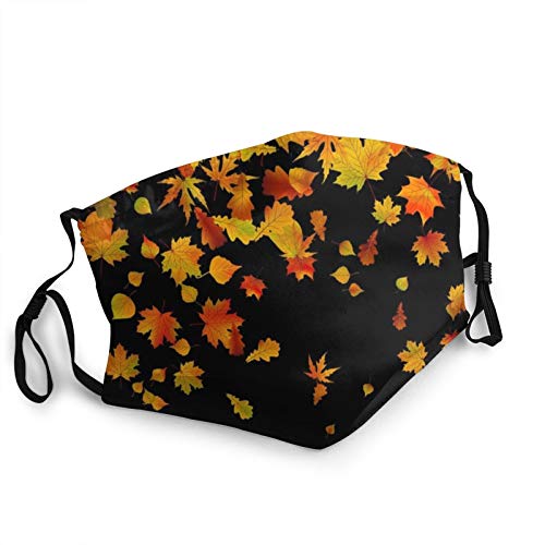 Hoja De Arce Otol - Mascarilla facial unisex, transpirable, lavable, reutilizable para exteriores Cover