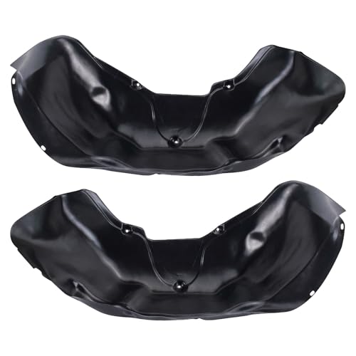 Image of TRQ Front Inner Fender Liner Set Compatible with 1994-2001 Dodge Ram 1500 1994-2002 Ram 2500, 3500 CH1248103 CH1249103