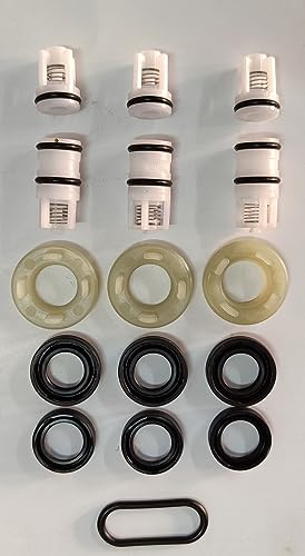 High Pressure Car Washer Repair Kit — Complete Seal & Filter Set (Oil Seals, Filter, O-Rings, Plastic Ring) — Compatible with Aimex/Vantro/Btali/Ballorex/Cazar/Gaocheng