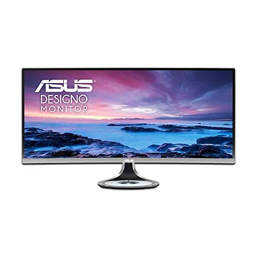 Asus MX34VQ Designo Curved 34” Monitor UQHD 100Hz DP HDMI Eye Care Monitor with Adaptive-Sync