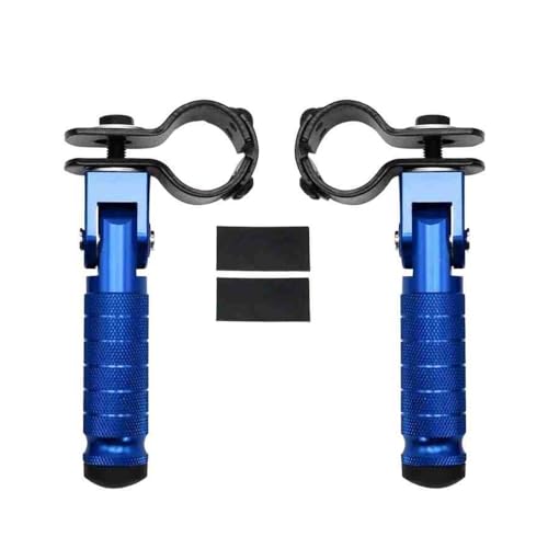 Repose-pieds de moto pliables universels en aluminium antidérapant pour scooter et vélo