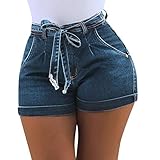 Kardashian Pockets Wash Pants,Women Denim Shorts Jeans New Summer Short Denim Pants