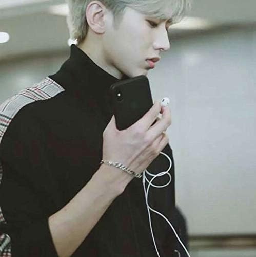 0.39in width Stainless Steel Cuban link Chain Bracelet punk personality bracelet for Men Women - Image 3