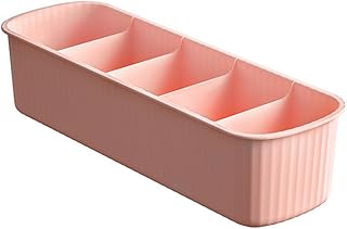 3個セット 収納ボックス 引き出し仕切り 下着収納ボックス 靴下・ネクタイ・ショーツ収納ケース 小物入れ 整理 収納 (ピンク, 3個セット)