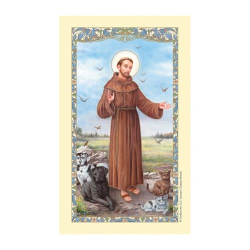 Prière de Saint François HCL 25P pour bénir votre animal adoré