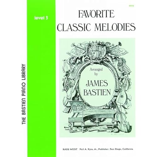 WP75 - Favorite Classic Melodies - Level 3 - Bastien