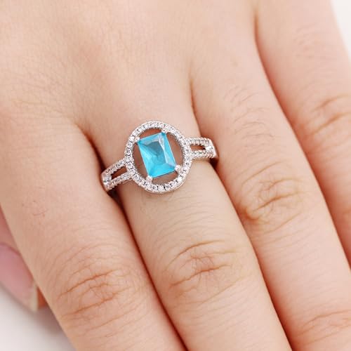 Elegant Crystal Sugar Cube Zirconia Ring, Minimalist Hollow Design, Women's Cubic Zirconia Jewelry, Comfortable Lightweight Sparkling Crystal Statement Ring, for Daily Wear