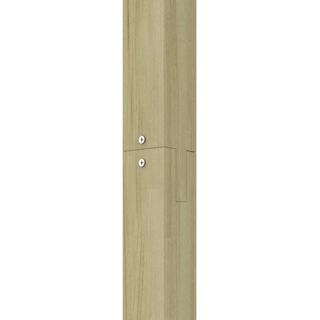 vidaXL Pergola de Jardin Plante Grimpante Terrasse Patio Arceau à Rosier Bois