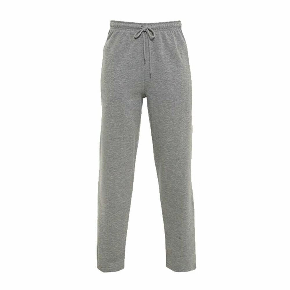 FASHION MY LOVE Jogging Pants Mens Tracksuit Bottoms Trousers Casual Mens Joggers for Men UK Zip Pockets Elasticated Open Hem Classic Jog Pants Jog Sweatpants Sports Joggers