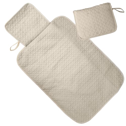 GU MODE �x�r�[���ނւ��V�[�g �܂肽���݌g��OK �h���d�l �唻�T�C�Y �O�o��ł��q���I�Ɏg����`�F���W���O�}�b�g (�����x�[�W��, 70*50cm)