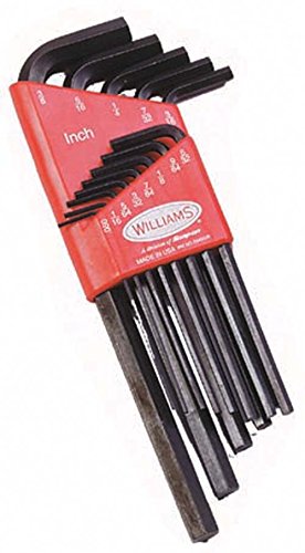Williams10107 Short Hex Key Set, 7-Piece