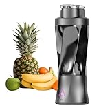 Tragbarer elektrischer Entsafter, kabellos, per USB wiederaufladbar, Smoothie-Maker mit 6 Klingen, 700 ml Kapazität für den Heimgebrauch