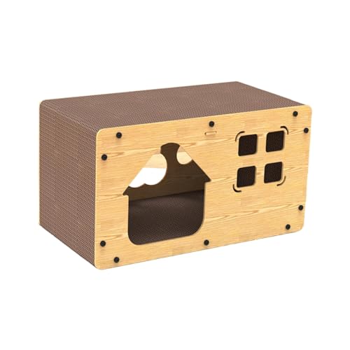 Griffoir pour chat au design robuste en carton compact