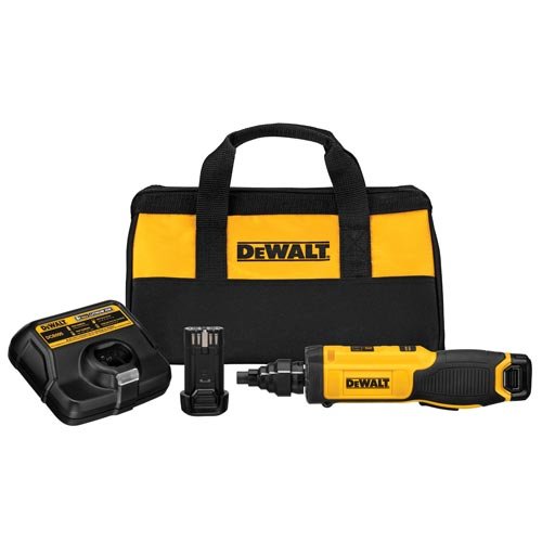 DEWALT 8V MAX Cordless Screwdriver with Conduit Reamer, Gyroscopic (DCF681N2)