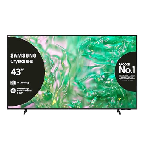 Samsung Smart TV 43' UE43DU8070UXZT, Crystal UHD 4K, 4K Upscaling, Airslim Design, DVBT-2,...