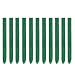 Beaute Galleria Bundle 11 Pieces Single Color 21 Inches Straight Party Highlights Clip In Synthetic Hair Extensions Cosplay Comic Con Halloween Costume (Green)