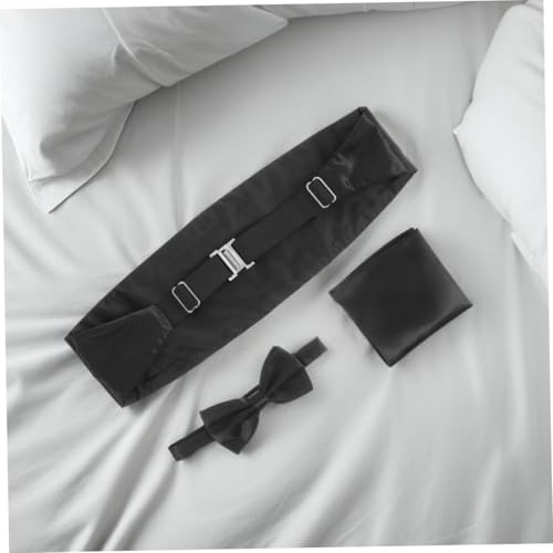 Set formal de hombre Abaodam 6 piezas negro miniatura 7