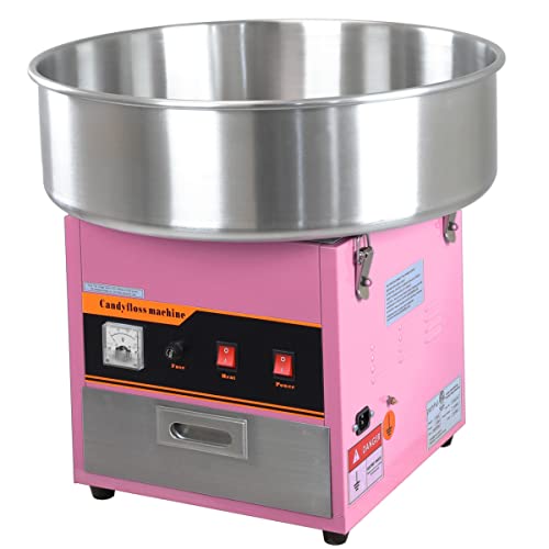PartyHut Large Commercial Cotton Candy Machine Party Candy Floss Maker Pink