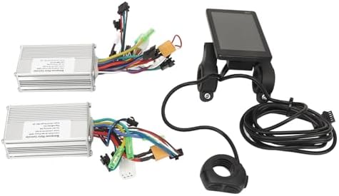 VGEBY Electric Bicycle Controller Kit, 24V 36V 48V 500W 25A M6C LCD Display Dual Drive Brushless Motor Controller Kit for Electric Bike VGEBY Electric Bicycle Controller Kit, 24V 36V 48V 500W 25A M6C LCD Display Dual Drive Brushless Motor Controller Kit for Electric Bike