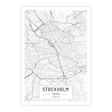 Petra Pan® Stockholm Poster DIN A4 (21×29,7 cm) · 