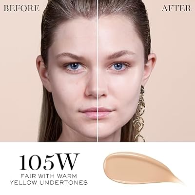 Lancome Teint Idole Ultra Wear Care & Glow Longwear Foundation with SPF 27, Hydrating Medium Buildable Coverage & Glow Finish