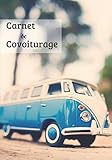 Carnet de covoiturage: Livre de bord - 70 feuilles de route - format 17.78 x 25.4 cm (French Edition)