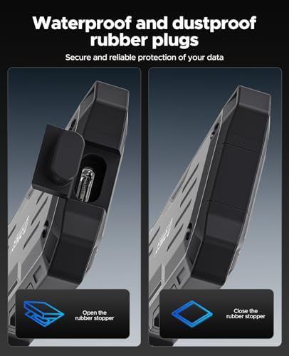 Esterno Portatile SSD 2 TB, USB 3.2 Gen 2x2 Unità a stato solido fino a 2000 MB/s, 20Gbps, Ideale per Editor all'Aperto - O20 - Hdd - Immagine 3