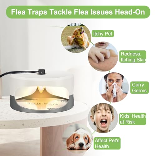 Kilsaco Flea Trap For Inside Your Home 2 Packs thumb #2