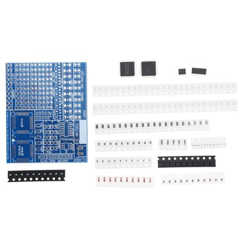 YOUNAFEN Soldering Training Board Kit Resistor Diode Transistor Welding Practice Professional for Electronics Learners Students Enthusiasts Soldering Skill Training Tool