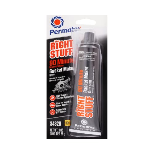 Permatex 34328 The Right Stuff 90 Minute Grey Gasket Maker 3 Oz.