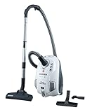 Hoover Space Explorer SL10 - Aspirador trineo con bolsa, con accesorio especial para parquet, 75dBA, 700 W, color blanco [Clase de eficiencia energética A]