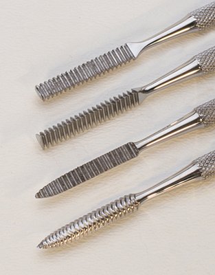 Wax Carving File Set (set Of 4) - FIL-755.00