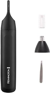 Remington Trim and Fit Facial Detail Kit - Ear, Eyebrow and Nose Hair Trimmer with Tweezers and Eyebrow Comb, NE8000