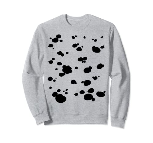 Dalmatian Dog Pattern Funny halloween Costume Sudadera