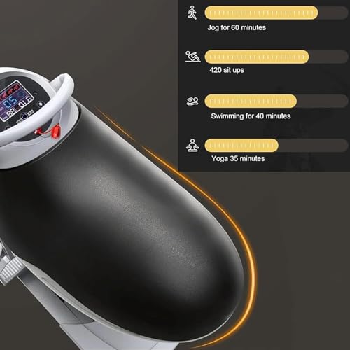 Máquina eléctrica de equitación simulada 3D, equipo de fitness para cintura, piernas y caderas con 20 velocidades ajustables miniatura 7