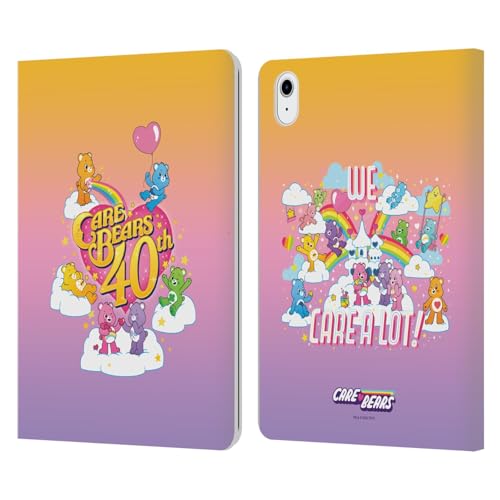 Étui portefeuille Apple iPad Air 11 2024 2025 antichoc pliable Head Case Designs Care Bears
