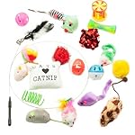 Fashion's Talk Cat Toys Variety Pack for Kitty 20 Pieces - Image 3