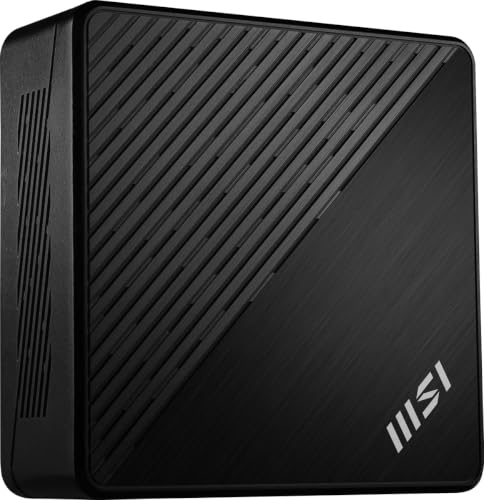 MSI Cubi 5 Mini PC Intel Core Solo, Dos, Modèle Cubi 5 1M-495EU, Graphiques Dédiés