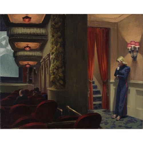 Toile Edward Hopper grand format pour tableau de chambre ou bureau