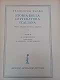  Storia della letteratura Italiana, volume III