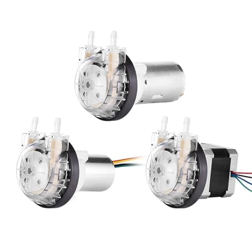 Pompe péristaltique 24v 12v 240mLpm miniature pour microfluidique
