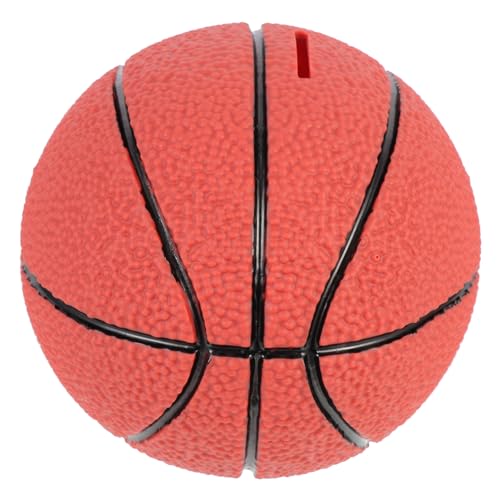 SUPVOX Hucha Infantil Baloncesto con Diseño de Dibujos Animados Alcancía para Monedas y Billetes Capacidad Fácil para Niñas Decoración para Hogar