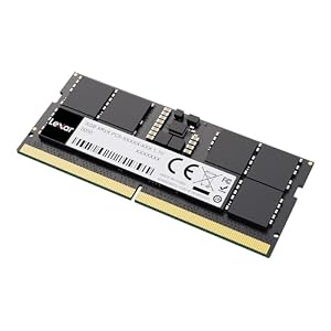 Lexar SODIMM 32GB DDR5 RAM 5600MHz CL46, 262pin Computer RAM, Laptop Speicher Hochleistungs-DRAM SO-DIMM für Laptop/All-in-One Intel NUC mini-PC, AI, 1,1V, CL46-45-45-90