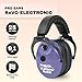 Pro Ears ReVO Electronic Earmuffs, Child-Sized Hearing Protection Muff, NRR 25, Dual Circuit Boards, Exclusive DLSC Technology, Pro Form Leather Seals, Made in USA, Neon Green