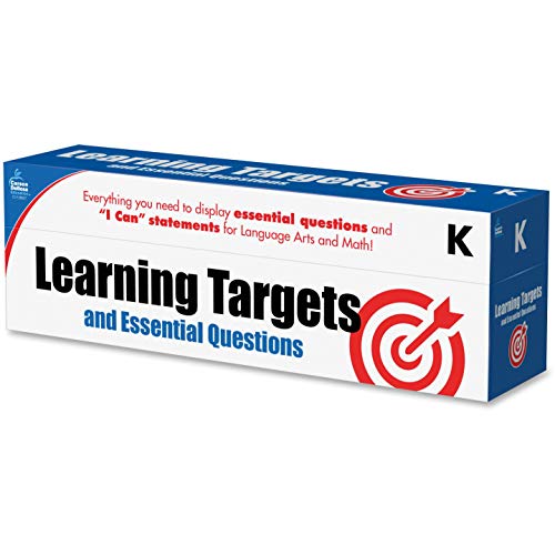Learning Targets and Essential Questions, Grade K Learning Targets and Essential Questions, Grade K