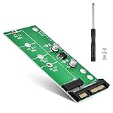 【Hinweis】M2 NGFF SATA Adapter-m.2 2280 SATA SSDs unterstützt KEINE PCIe NVMe / AHCI Key M SSD. Wenn Sie eine brandneue SSD haben, formatieren Sie diese bitte vor der Verwendung. Andernfalls wird es möglicherweise vom Computer nicht erkannt.