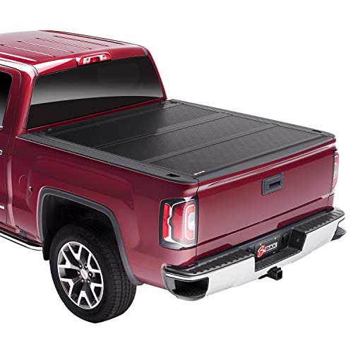 BAK BAKFlip FiberMax Hard Folding Truck Bed Tonneau Cover | 1126101 | Fits 1988 - 2013 Chevy/GMC Silverado/Sierra & C/K, 2014 2500/3500HD 6' 6" Bed (78") , Black