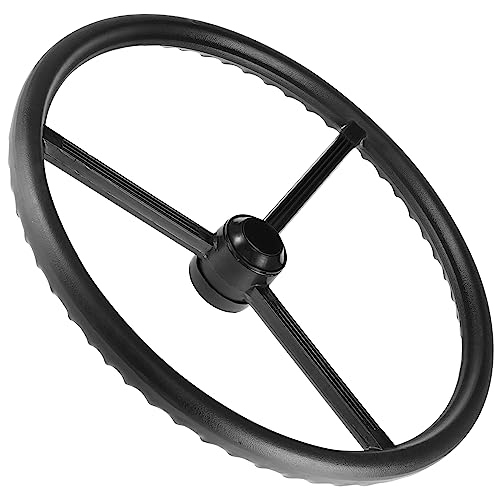 Caltric Steering Wheel Compatible with Ford/New Holland 8N NAA NAB Tractors D6NN3600B 18"
