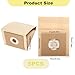 5 Pack Vacuum Cleaner Bags for Bush Argos VCB35B15C1J7W-70 VYTRONIX RBC02 BC-501 BC-402 Argos Value VC-402 VC-401 Strong Multi-Layer Paper Dust Bag for Hoover Vacuum Cleaner Accessories