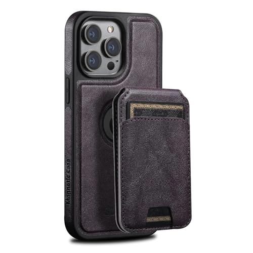 Étui antichoc iPhone 16 Pro à support magnétique violet